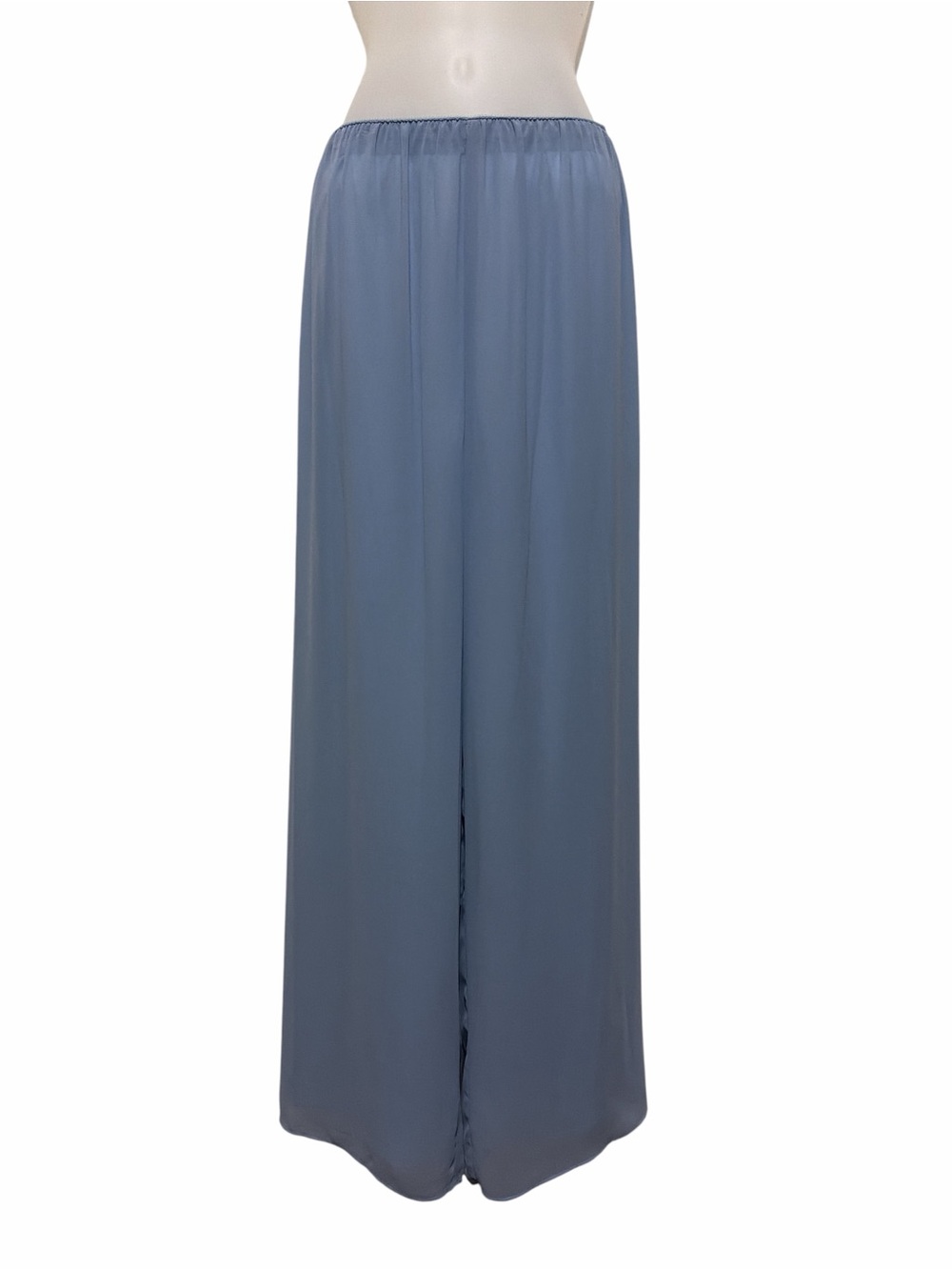 NWT Alex Evenings Petite Sz M Wide Leg Elastic Waist Chiffon Pull-On Pants